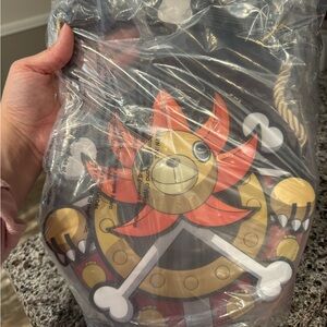 Loungefly Black and Gold Crossbody Bag